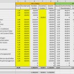 Excel Kalkulationstabelle Vorlage Schön Excel Vorlage Projekt Kalkulation Controlling Pierre Tunger