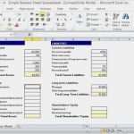 Excel Kalkulationstabelle Vorlage Wunderbar Einfache Bilanz Vorlage Für Excel