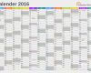 Excel Monatskalender Vorlage Erstaunlich Excel Kalender 2016 Kostenlos