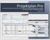 Excel Projektplan Vorlage Elegant Projektplan Pro