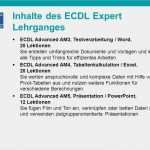 Excel Qualitätssicherung Vorlagen Großartig Ecdl Base Ecdl Standard Ecdl Expert Informatik Anwender I