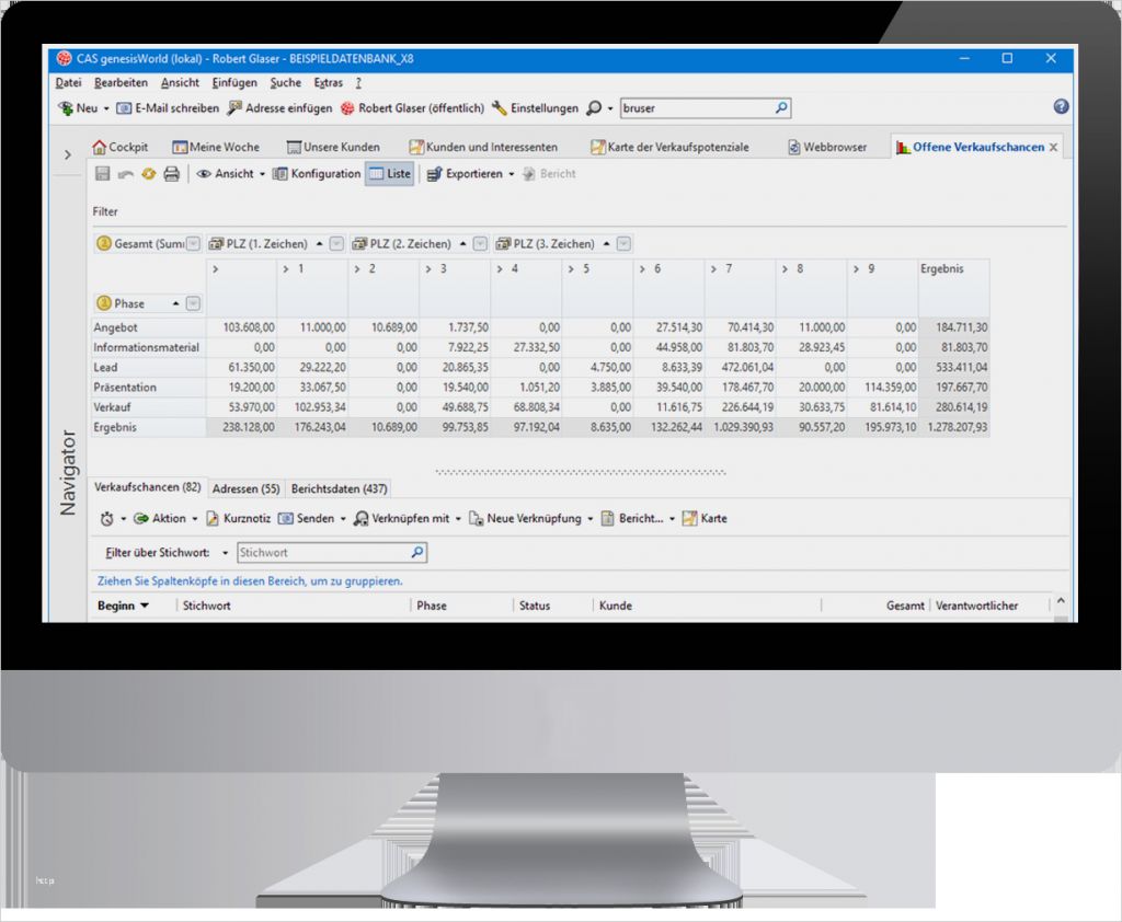 Excel Qualitätssicherung Vorlagen Wunderbar Cas Genesisworld Intelligente Crm Funktionen Für Das