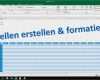 Excel Tabelle Adressen Vorlage Genial Excel Tabelle Erstellen Und formatieren [tutorial 2016