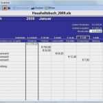 Excel Tabelle Vorlage Download Erstaunlich Excel Vorlage Haushaltsbuch 2009 Download