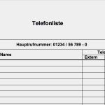 Excel Telefonliste Vorlage Inspiration Muster Telefonliste Mit Externe Und Interne Nr