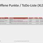 Excel to Do Liste Vorlage Einzigartig todo Liste In Excel Projektmanagment