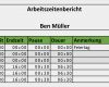 Excel Vorlage Arbeitszeit Süß Zeiterfassung Mit Excel – 8 Kostenlose Stundenzettel