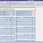 Excel Vorlage Budget Schön Bud
