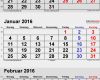 Excel Vorlage Monatskalender Hübsch Kalender Januar 2016 Als Excel Vorlagen