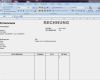 Excel Vorlage Rechnung Schön Rechnung