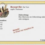 Excel Vorlage Rezepte Schön Rezepte Aufschreiben – Fice Vorlagen Kostenlos