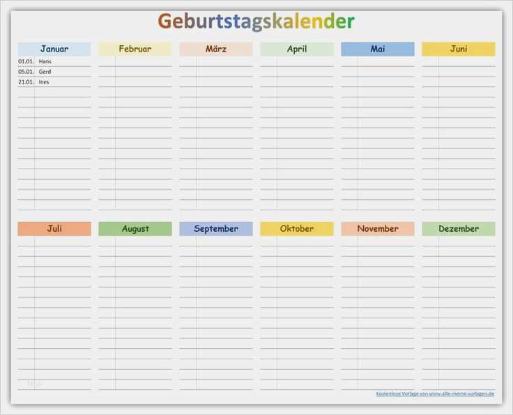 Excel Vorlage Rezepte Schönste Die Besten 25 Geburtstagskalender Zum Ausdrucken Ideen