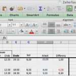 Excel Vorlage Stundenerfassung Angenehm Stundenerfassung Vorlage Angenehm Excel Zeiterfassung
