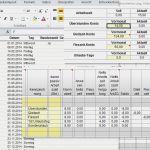 Excel Vorlage Stundenerfassung Beste Stundenerfassung In Excel