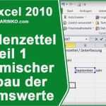 Excel Vorlage Stundenzettel Genial Stundenzettel Zeiterfassung In Excel Erstellen Teil 1