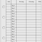 Excel Wochenplan Vorlage Best Of 14 Wochenplan Vorlage Excel