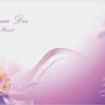 Exklusive Visitenkarten Vorlagen Luxus Schönen Blumen Visitenkarten Vorlage