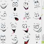 Expression Web Vorlagen Gut Illustration Cartoon Faces Stock Vector Illustration