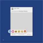 Facebook Ads Vorlagen Gut Post Template with Emoticons Vector