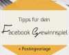 Facebook Gewinnspiel Vorlage Wunderbar so Hostest Du Ein Gewinnspiel Richtig