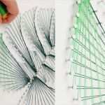 Fadenbilder Mit Nägeln Vorlagen Best Of Diy Fadenbild Für Das Tropenfeeling Zuhause