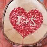 Fadenbilder Mit Nägeln Vorlagen Schönste Liebe Aus Wolle Und Holz