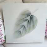 Fadengrafik Vorlagen Kostenlos Zum Ausdrucken Neu Diy Fadenbild "blatt" Aus Nägeln