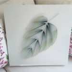 Fadengrafik Vorlagen Kostenlos Zum Ausdrucken Wunderbar Diy Fadenbild "blatt" Aus Nägeln