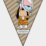 Fähnchen Basteln Vorlagen Beste Detektiv Zubehör Und Deko Selbst Basteln Ausweis Vorlage