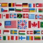 Fahnen Basteln Vorlagen Fabelhaft Banderas De Diferentes Pases Basteln