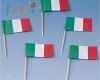 Fahnen Basteln Vorlagen Gut Picks Italien Flagge 50 Stück