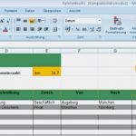 Fahrtenbuch Excel Vorlage Erstaunlich Excel 2007 Kurs Zum Fice Programm Von Microsoft