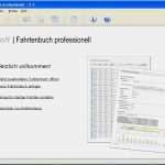 Fahrtenbuch Vorlage Finanzamt Pdf Neu Download Fahrtenbuch Professionell Kostenlos Bei nowload