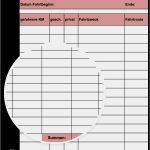 Fahrtenbuch Vorlage Finanzamt Pdf Süß Fahrtenbuch 🚗 Vorlage Muster 📒 Zum Gratis Download