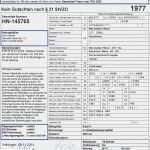 Fahrzeug Datenblatt Vorlage Inspiration W107 Aus Kalifornien – Zulassung