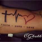 Faith Hope Love Tattoo Vorlage Gut Faith Hope Love Tattoos Tatuajes Pinterest