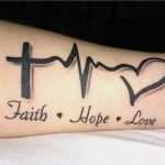 Faith Hope Love Tattoo Vorlage Hübsch Faith Hope Love Tattoo Pinterest