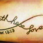 Faith Hope Love Tattoo Vorlage Hübsch Hope Love Faith Infinity Tattoo 3 2017 Real
