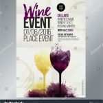 Faltprospekt Vorlage Erstaunlich Design Wine event Suitable Poster Promotional Stock