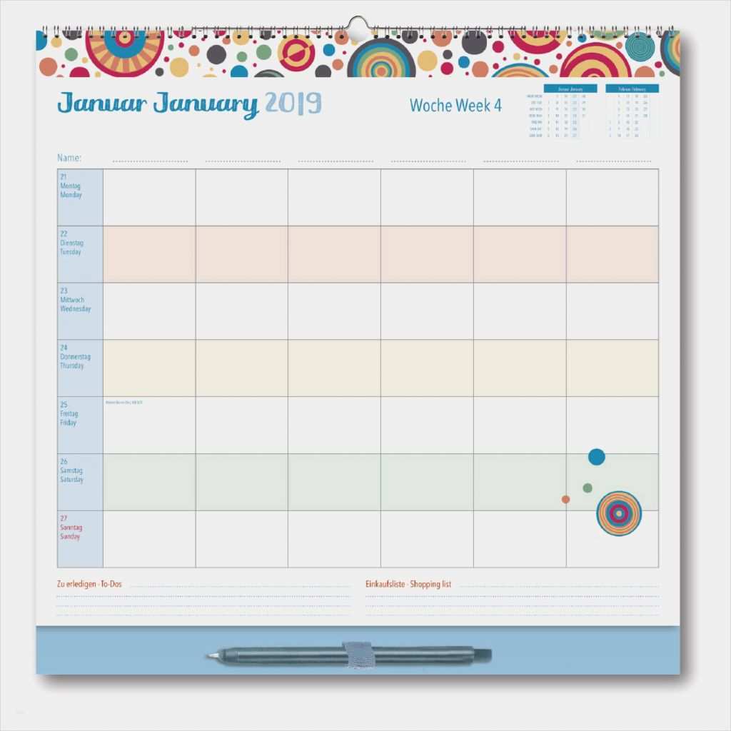 Familien Wochenplaner Vorlage Luxus Familien Wochenplaner Leaves 2019 Tncs Kalender