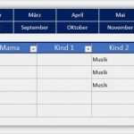 Familienplaner Vorlage Gut Familienkalender Als Excel Vorlage