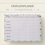 Familienplaner Vorlage Schön Nett Familienkalender Vorlage Ideen Beispiel Anschreiben