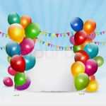 Faschingsplakat Vorlage Genial Urlaub Hintergrund Mit Bunten Luftballons