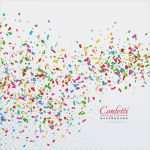 Faschingsplakat Vorlage Hübsch Colorful Confetti Background Vector