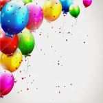 Faschingsplakat Vorlage Neu Plano De Fundo Aniversário Colorido Moderno — Vetor De