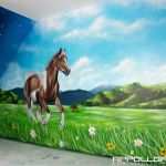 Fassadenmalerei Vorlagen Erstaunlich Graffitikünstler Gestalten Ein Kinderzimmer In Berlin Mit