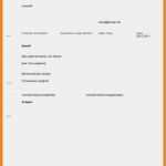 Fax Brief Vorlage Angenehm 17 Brief Adresse Vorlage