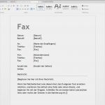 Fax Vorlage Word Einzigartig Faxdeckblatt Zum Runterladen – Wordvorlage
