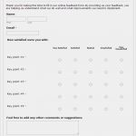 Feedback formular Vorlage Best Of Gemütlich Feedback formular Vorlage Kostenlos Fotos