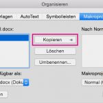 Feedback Schulung Vorlage Großartig Bereitstellen Eines Makros Für Alle Dokumente In Word 2016